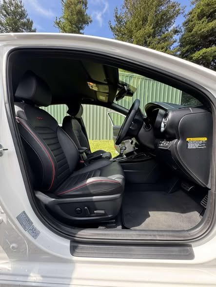 Car interior after detailing